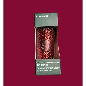 New! Cold cup ornament keychain